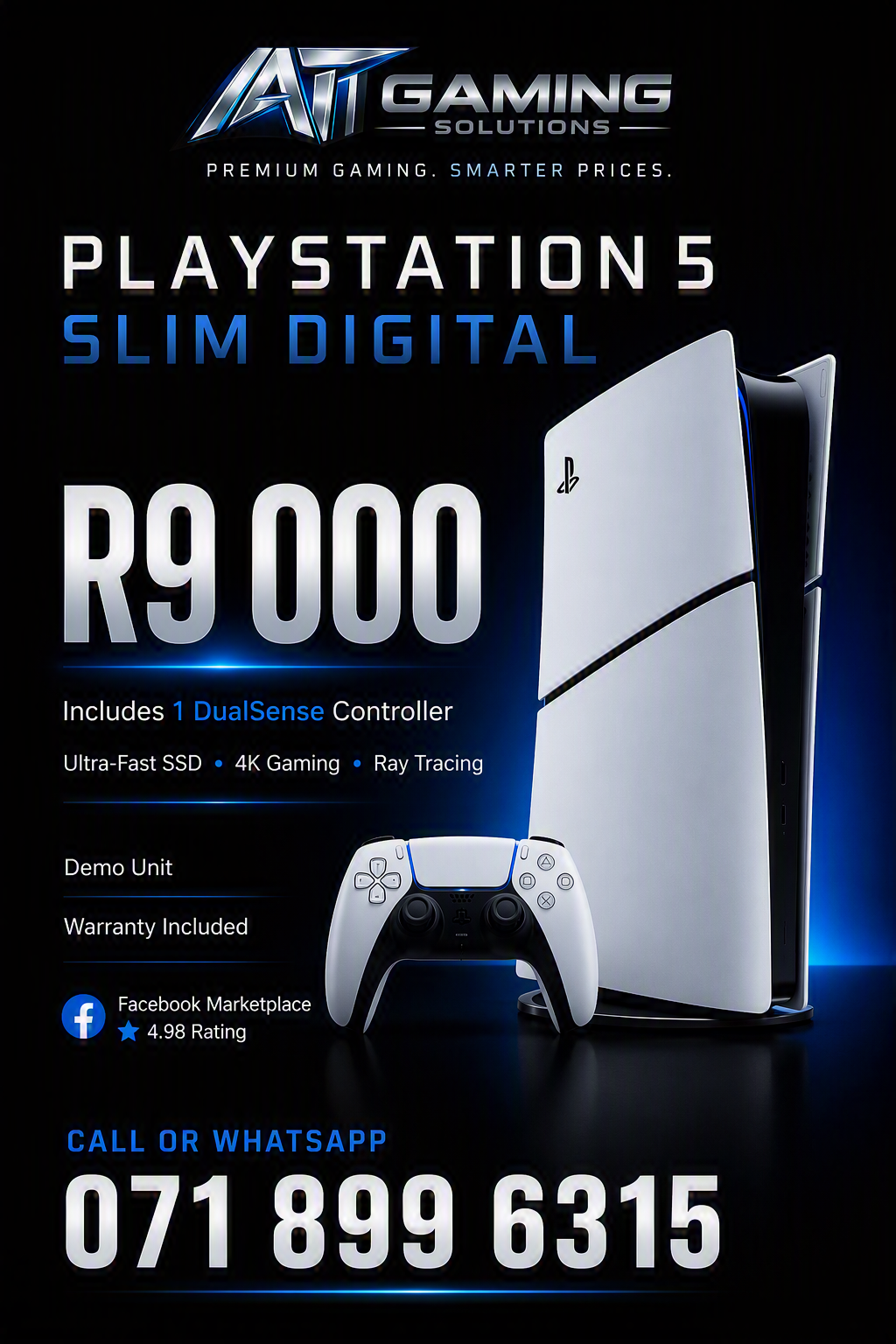 PlayStation 5 Slim Digital promotional artwork